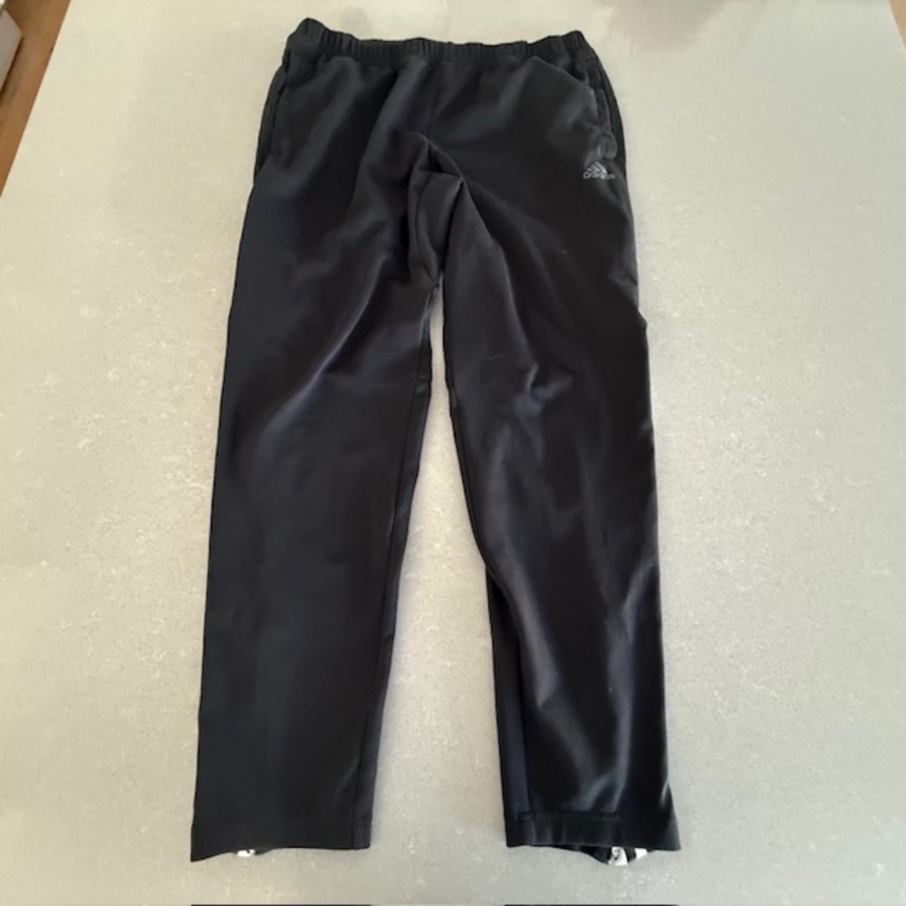 Women's Adidas Energy Running Climatlite Athletic Pants Black Size Large EUC